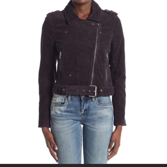 BlankNYC - Black Corduroy Moto Jacket - Picture 3 of 5